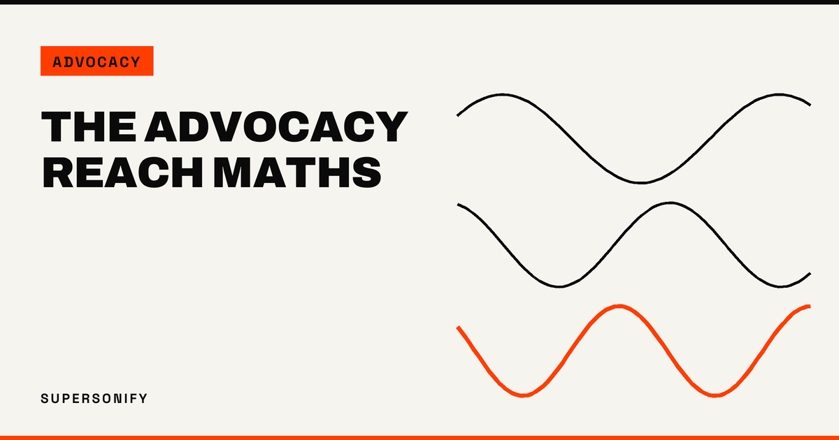 How Much Reach Does Employee Advocacy Actually Add? The Maths